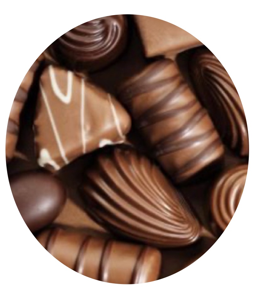 Assorted medium chocolate