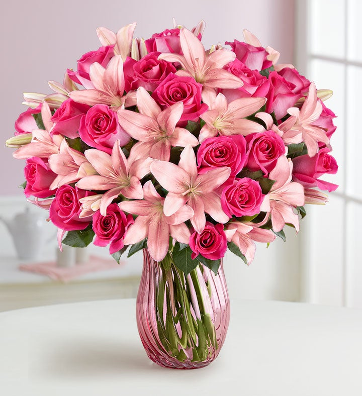 Arreglo Imperial de Rosas y Lirios
