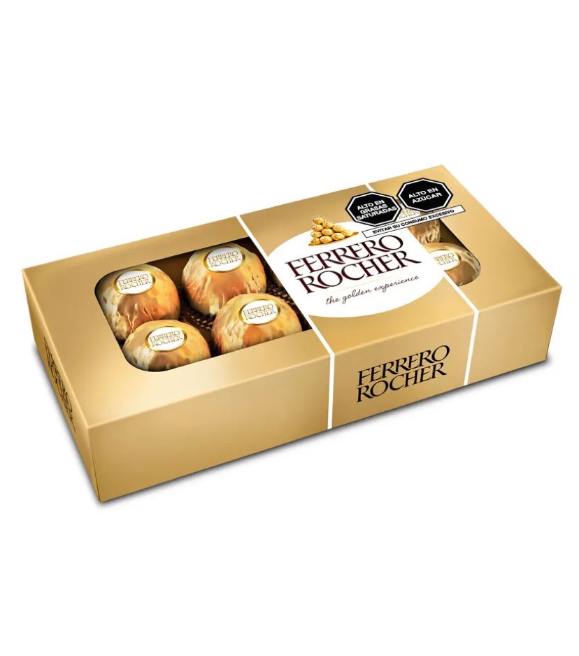 Chocolate Ferreros Rocher 8