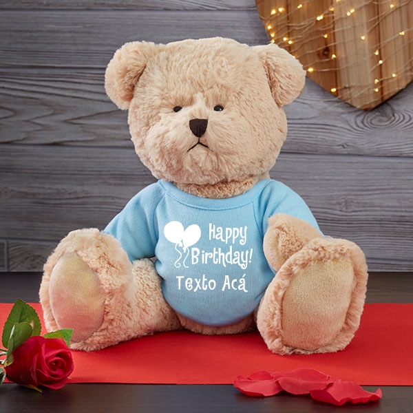 Oso de Cumpleaños Personalizado