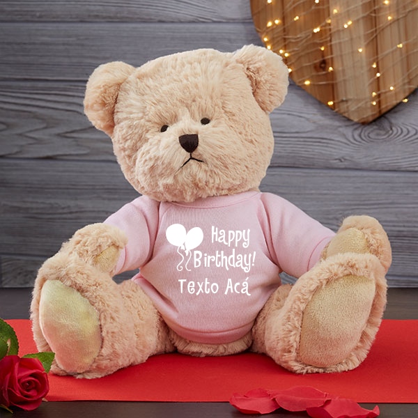 Oso de Cumpleaños Personalizado