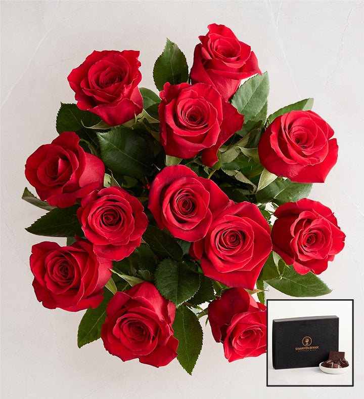 One Dozen Red Roses