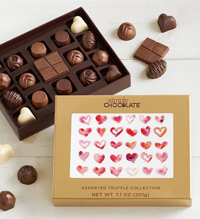 Simply Chocolate® Heavenly Hearts® 18pc Collection
