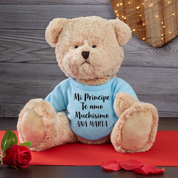 Oso de peluche personalizado